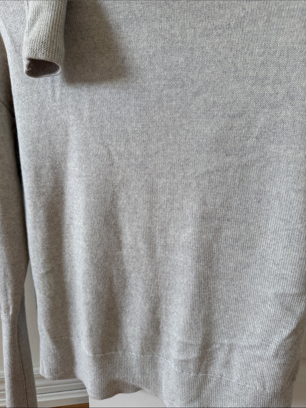 Wilfred Light Gray Turtleneck Sweater - Picture 8 of 8